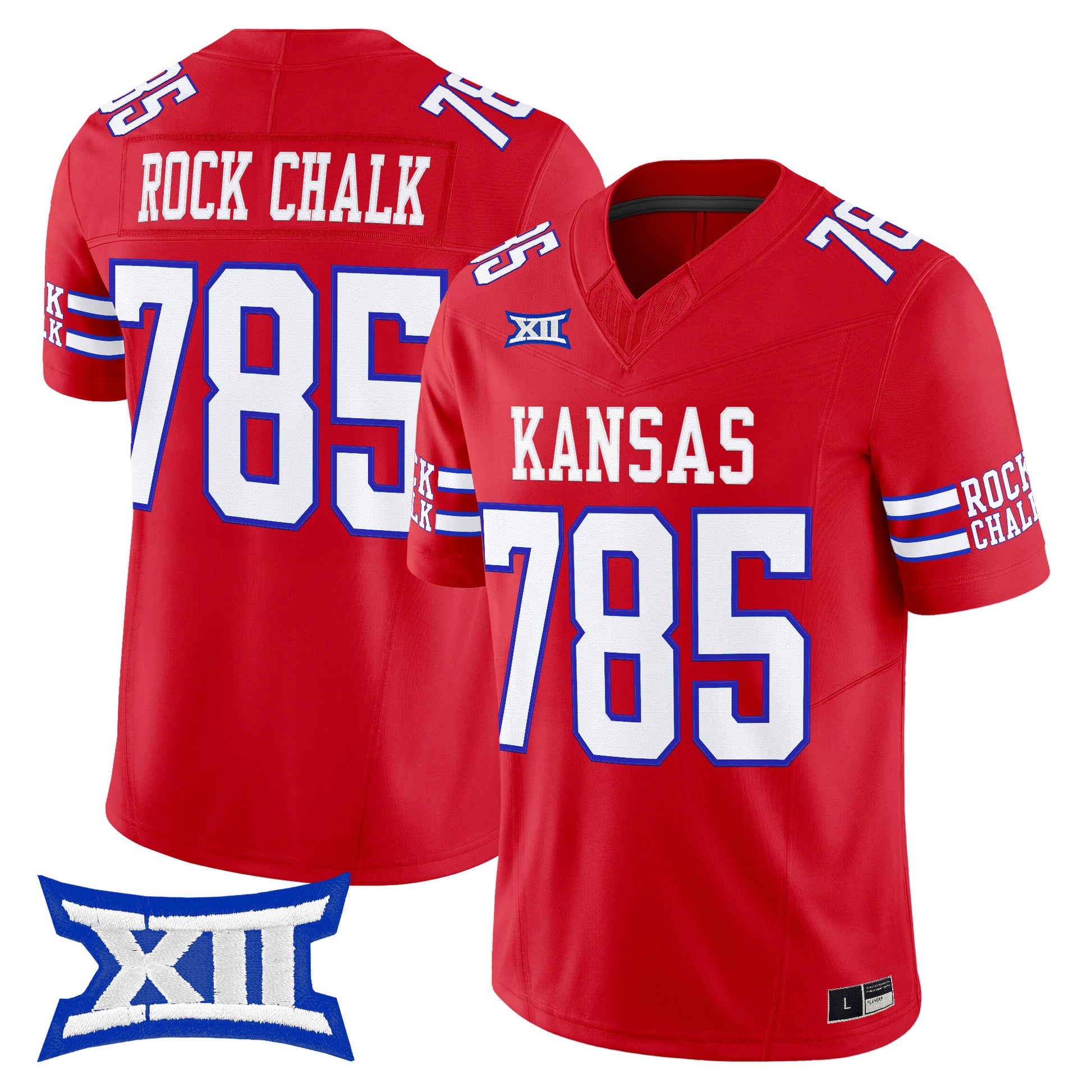  Kansas Jayhawks 2026 Vapor Limited Jersey -  Stitched