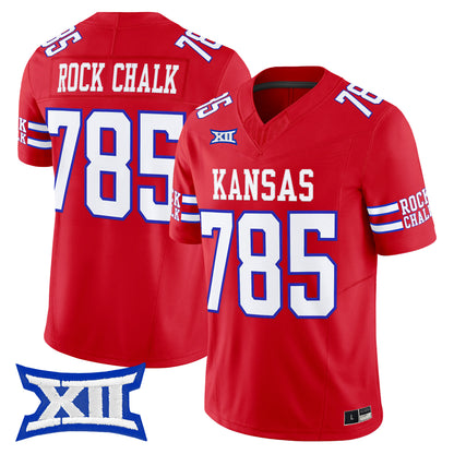 Kansas Jayhawks 2026 Vapor Limited Jersey -  Stitched