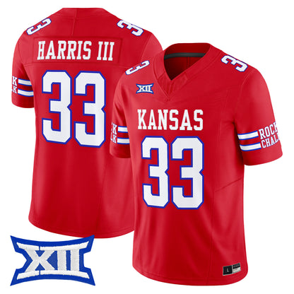  Kansas Jayhawks 2026 Vapor Limited Jersey -  Stitched