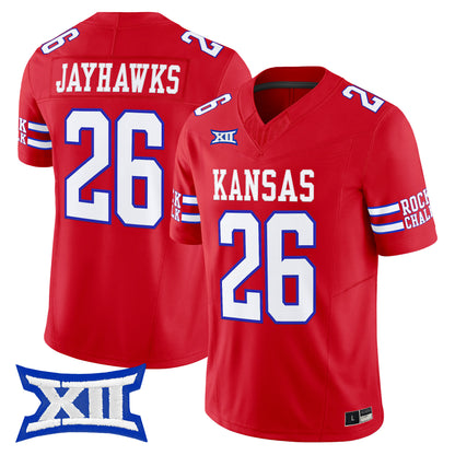  Kansas Jayhawks 2026 Vapor Limited Jersey -  Stitched