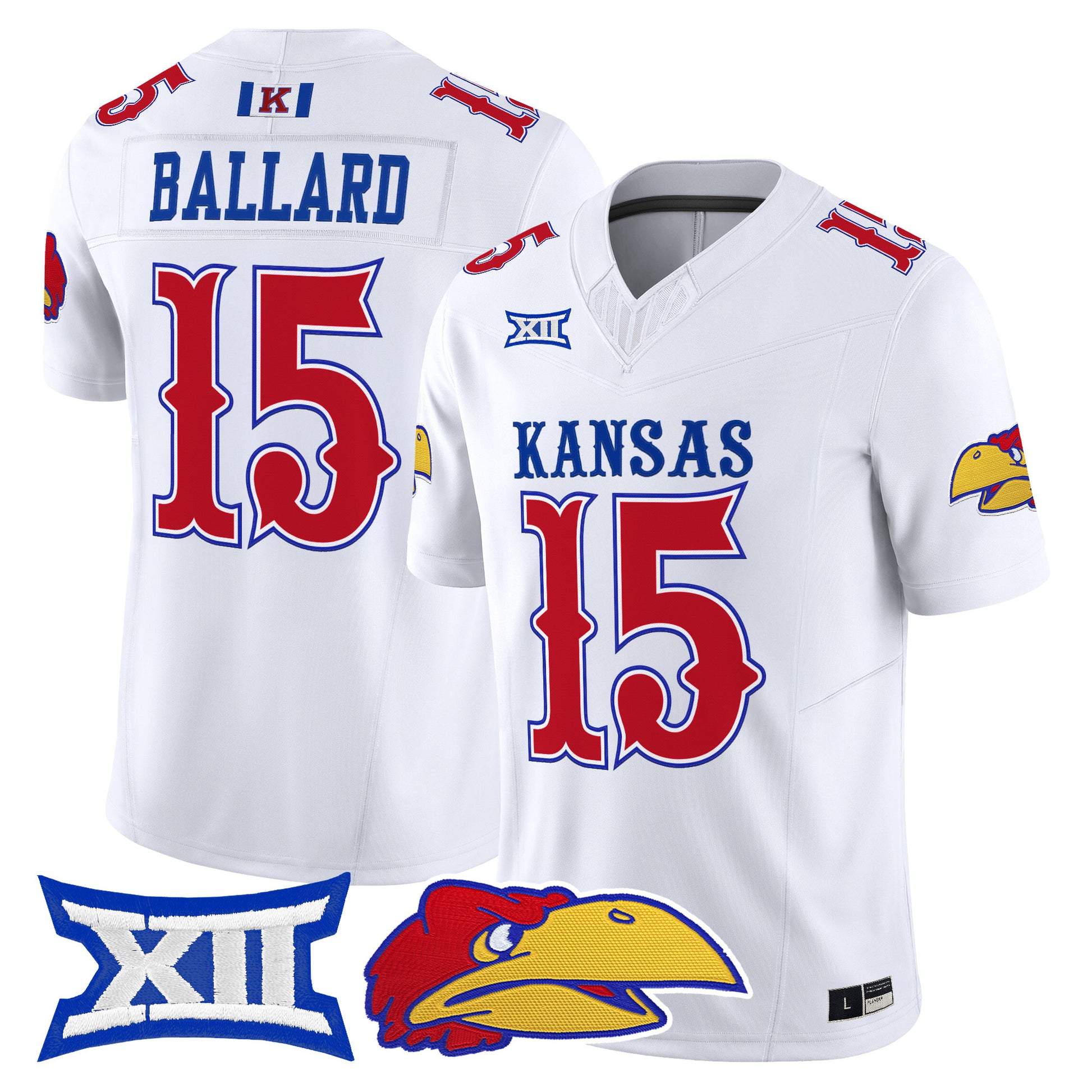  Kansas Jayhawks 2026 Vapor Limited Jersey -  Stitched