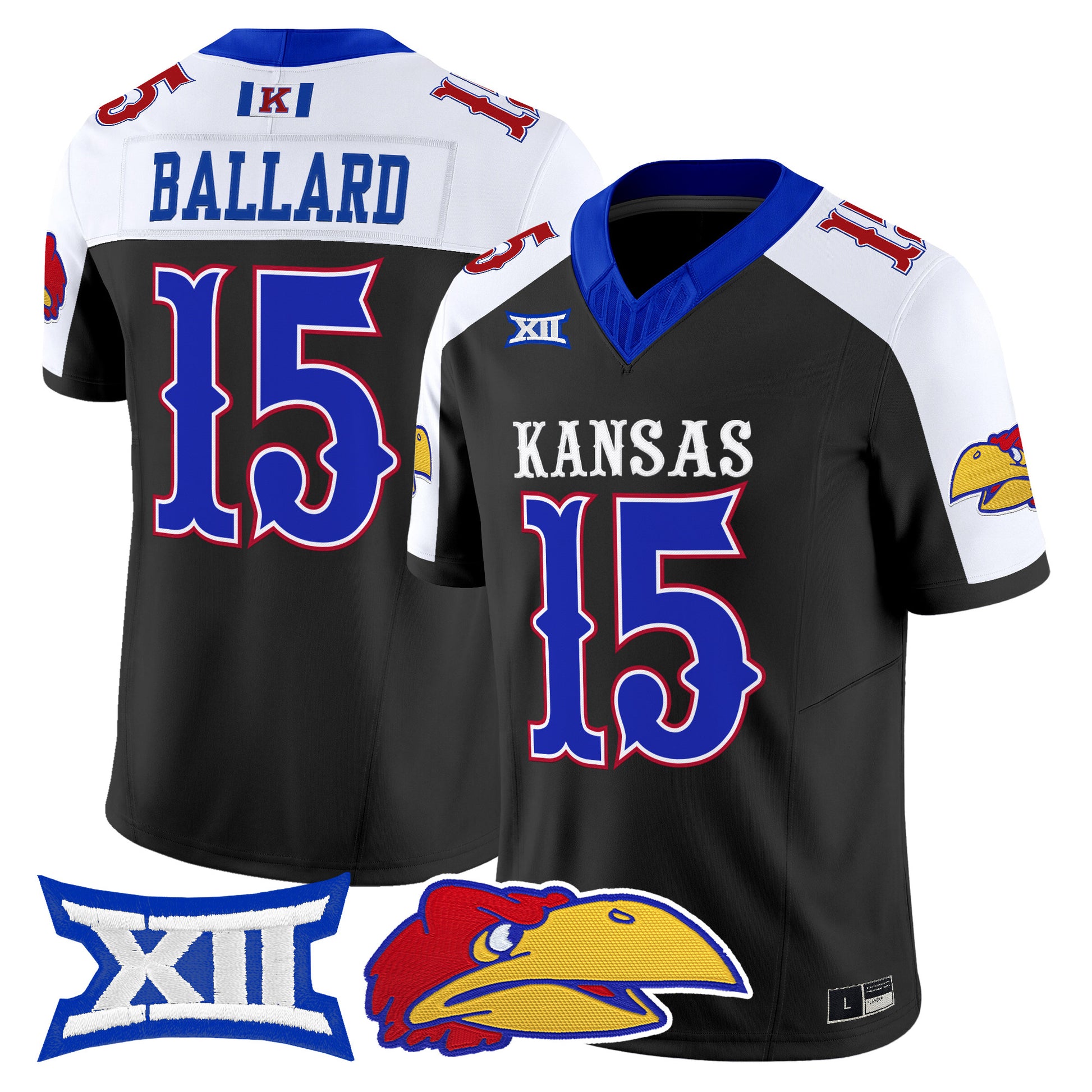  Kansas Jayhawks 2026 Vapor Limited Jersey -  Stitched