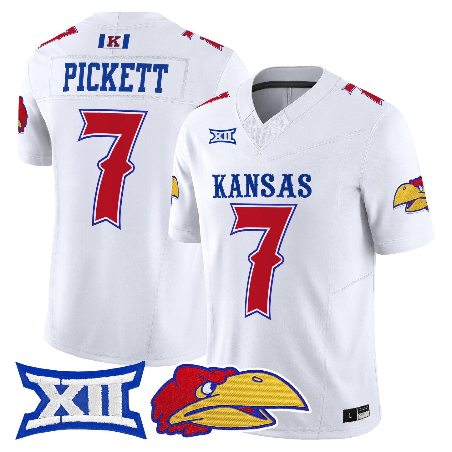  Kansas Jayhawks 2026 Vapor Limited Jersey -  Stitched
