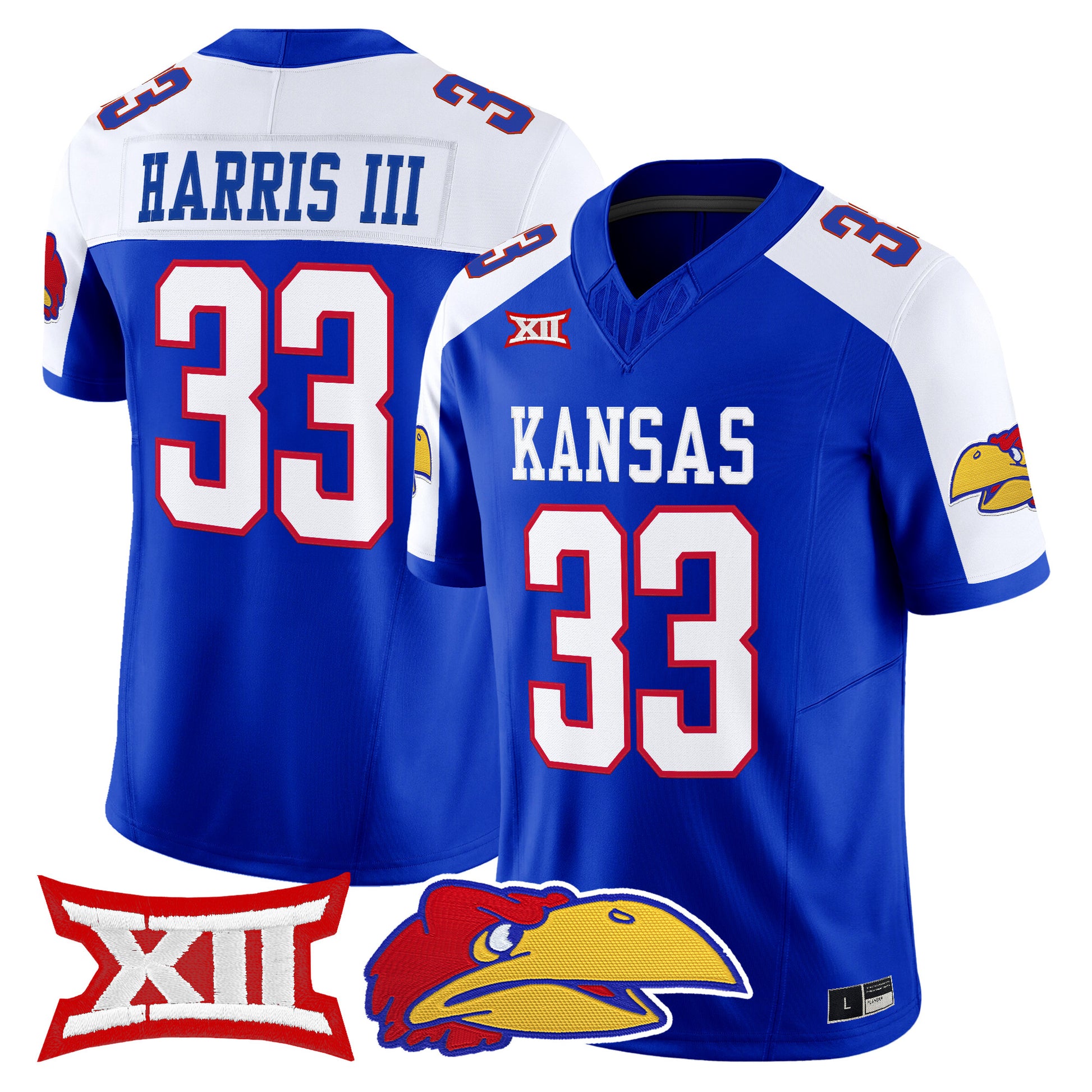  Kansas Jayhawks 2026 Vapor Limited Jersey -  Stitched