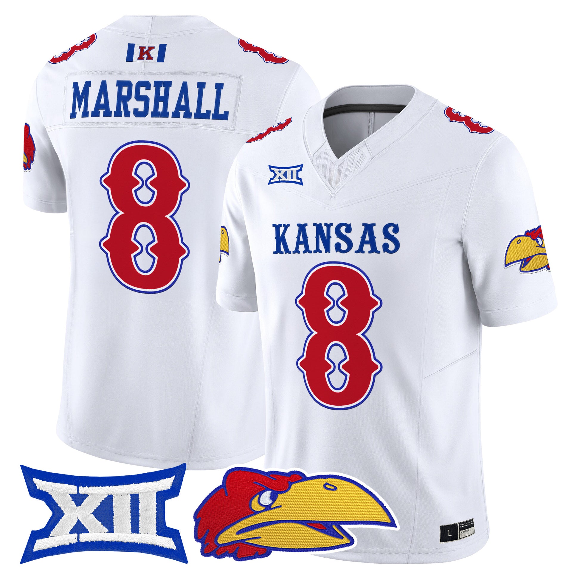  Kansas Jayhawks 2026 Vapor Limited Jersey -  Stitched
