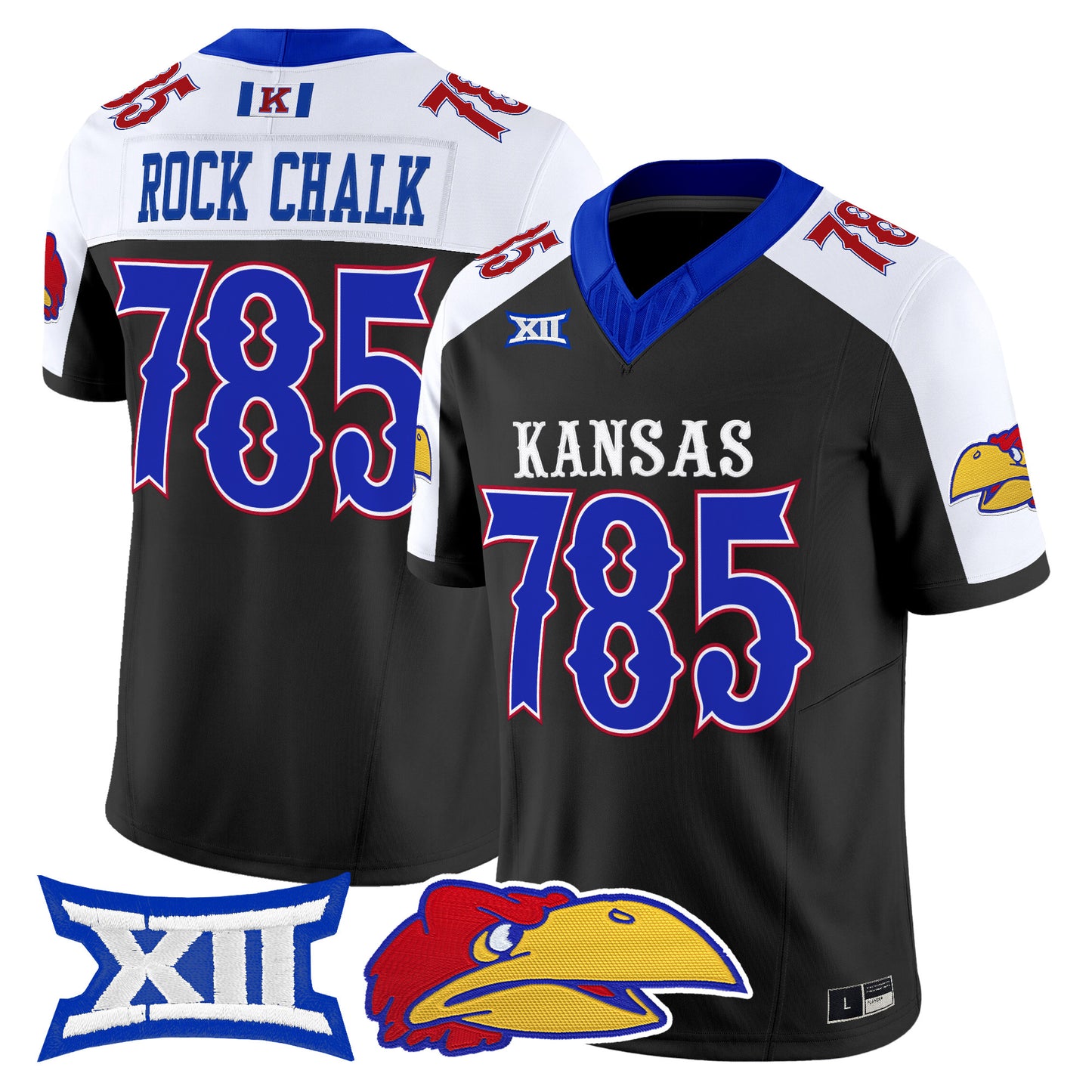  Kansas Jayhawks 2026 Vapor Limited Jersey -  Stitched