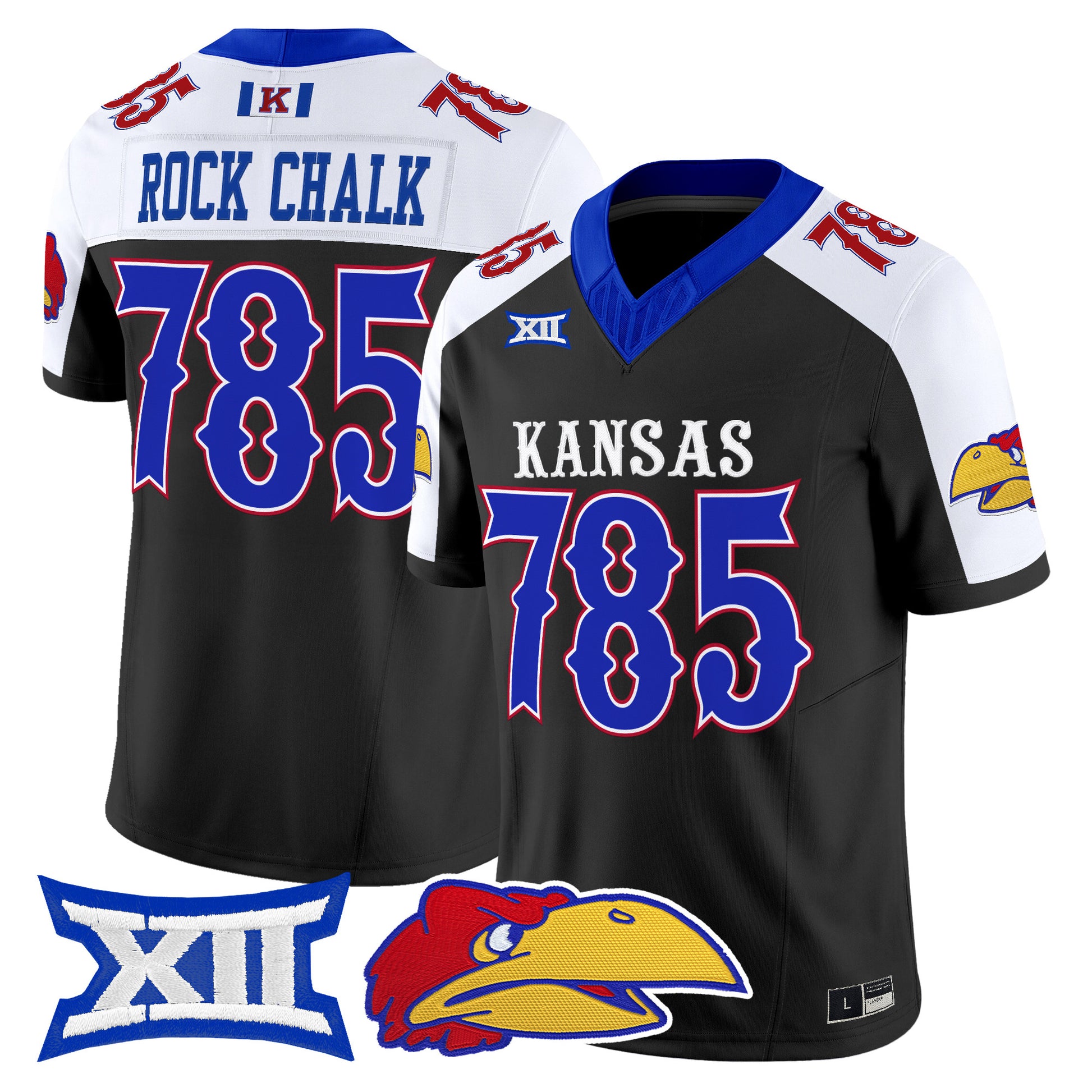  Kansas Jayhawks 2026 Vapor Limited Jersey -  Stitched