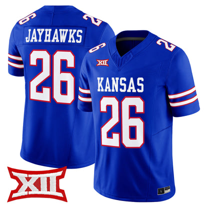  Kansas Jayhawks 2026 Vapor Limited Jersey -  Stitched