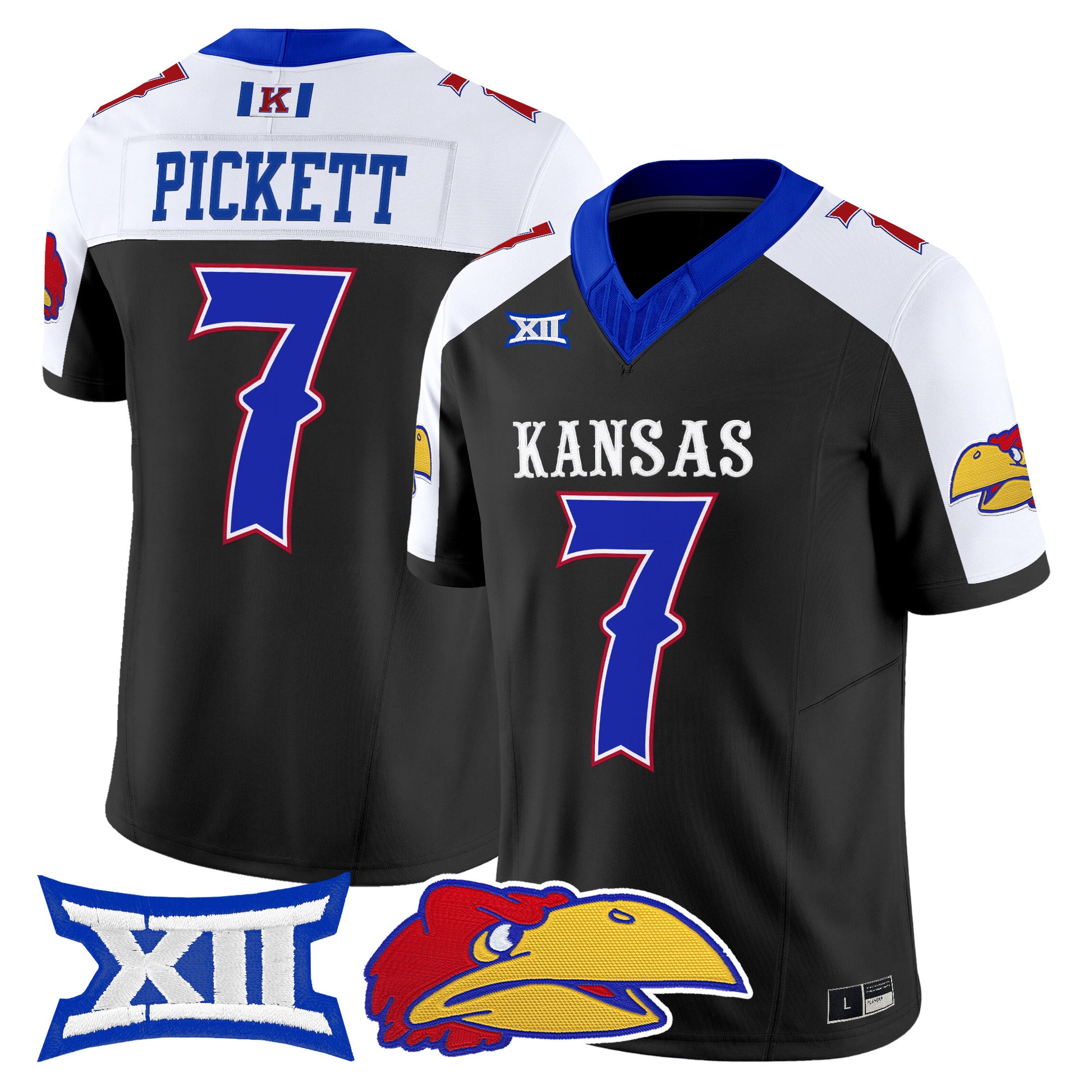  Kansas Jayhawks 2026 Vapor Limited Jersey -  Stitched