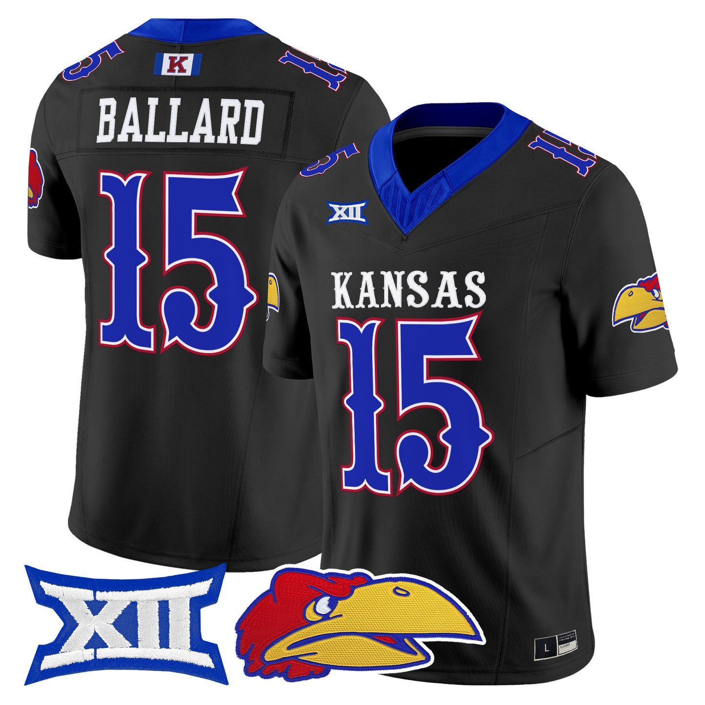  Kansas Jayhawks 2026 Vapor Limited Jersey -  Stitched