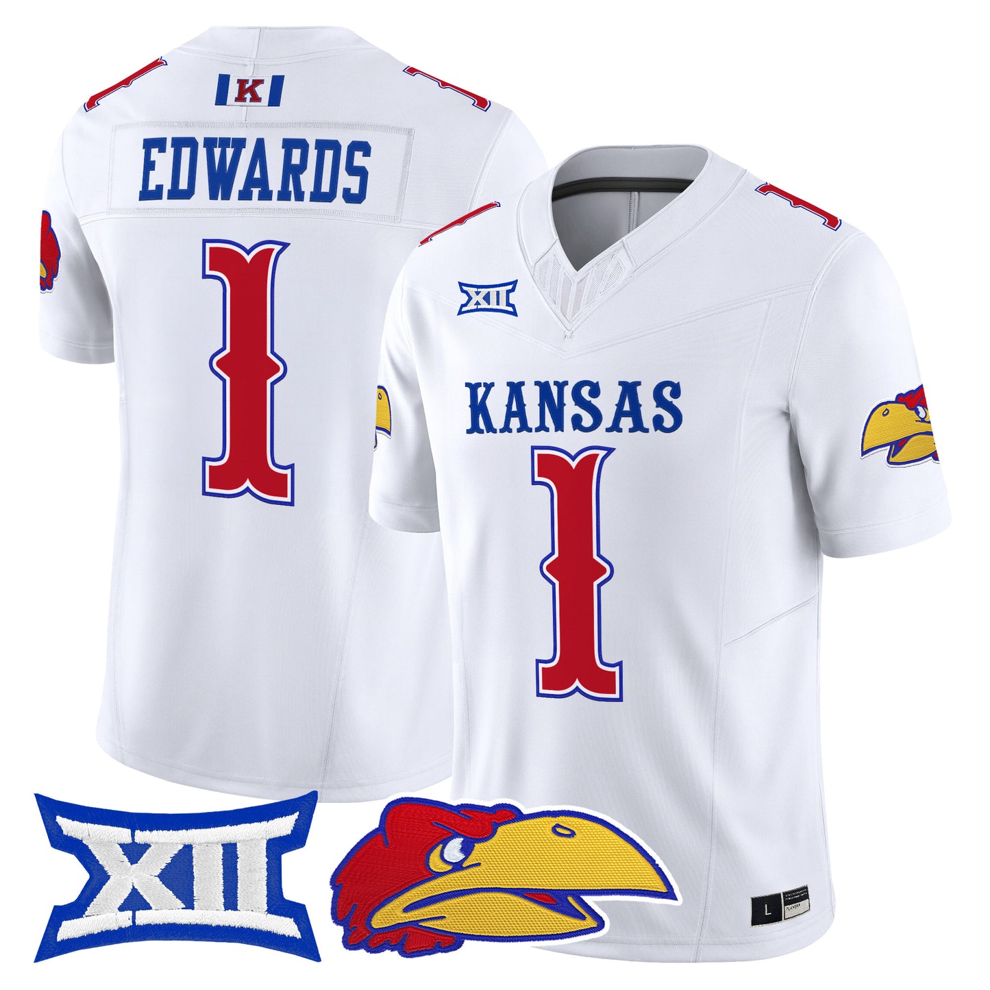  Kansas Jayhawks 2026 Vapor Limited Jersey -  Stitched