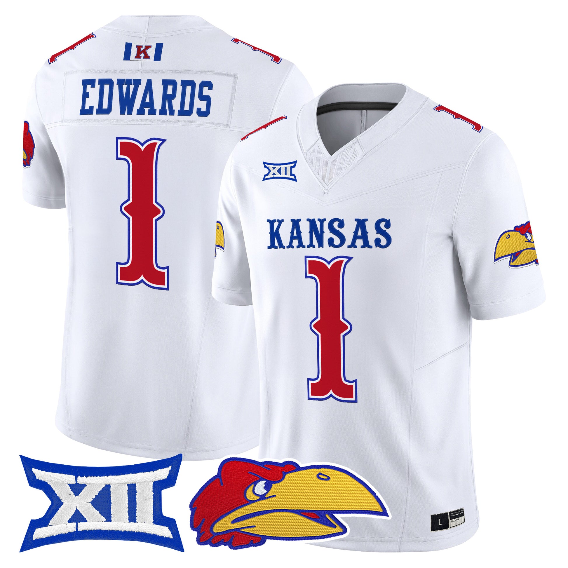  Kansas Jayhawks 2026 Vapor Limited Jersey -  Stitched