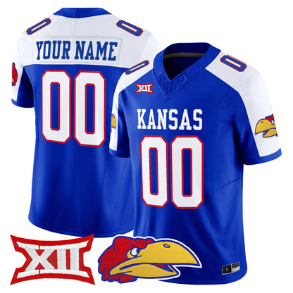 Kansas Jayhawks 2026 Vapor Limited Custom Jersey -  Stitched