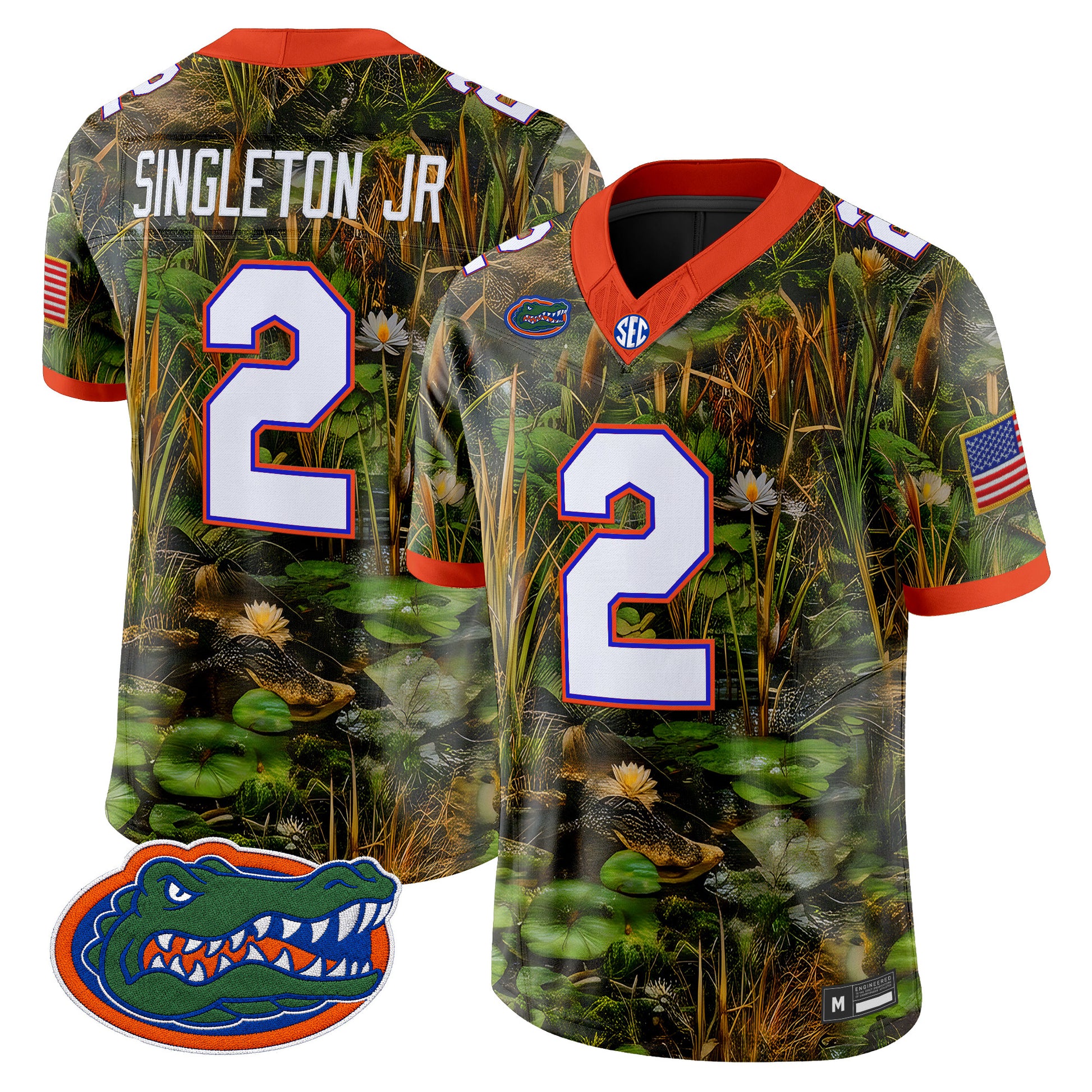 Florida Gators Camouflage Edition 2026 Vapor Limited Jersey -  Stitched