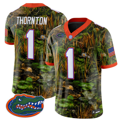 Florida Gators Camouflage Edition 2026 Vapor Limited Jersey -  Stitched