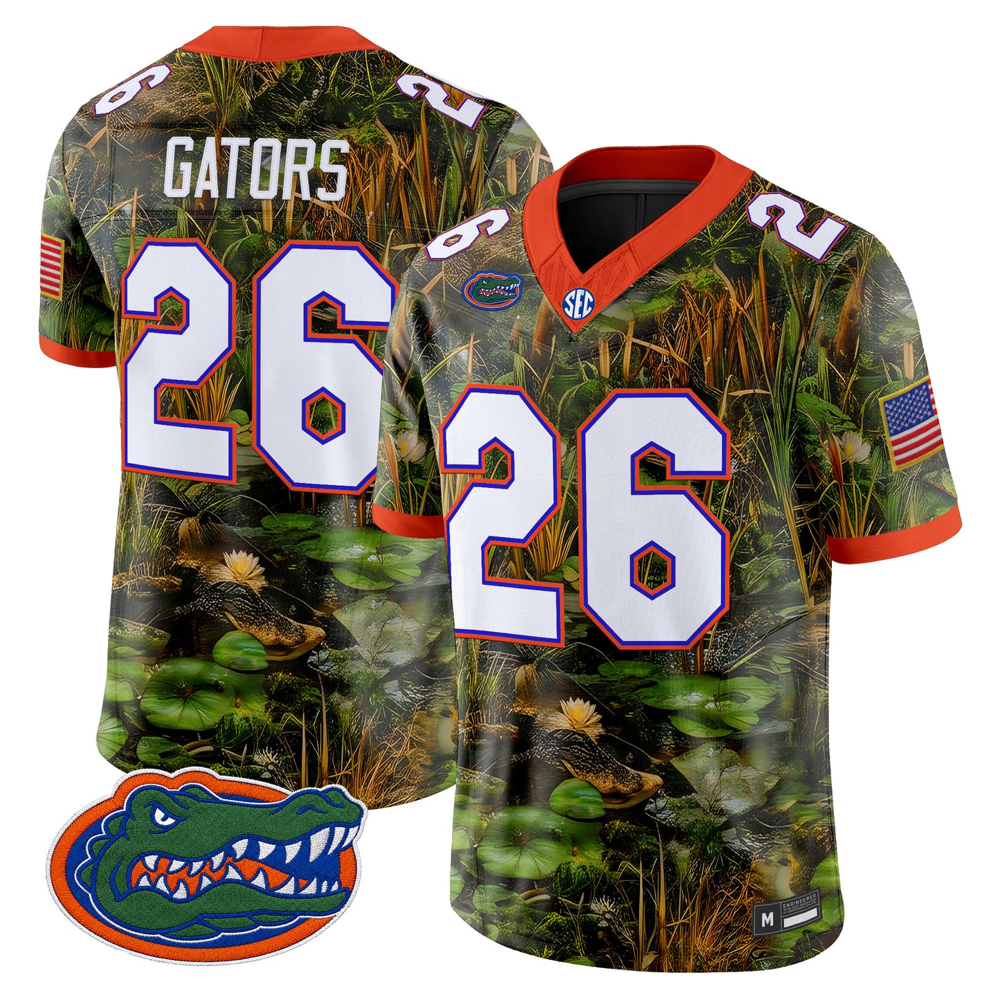 Florida Gators Camouflage Edition 2026 Vapor Limited Jersey -  Stitched