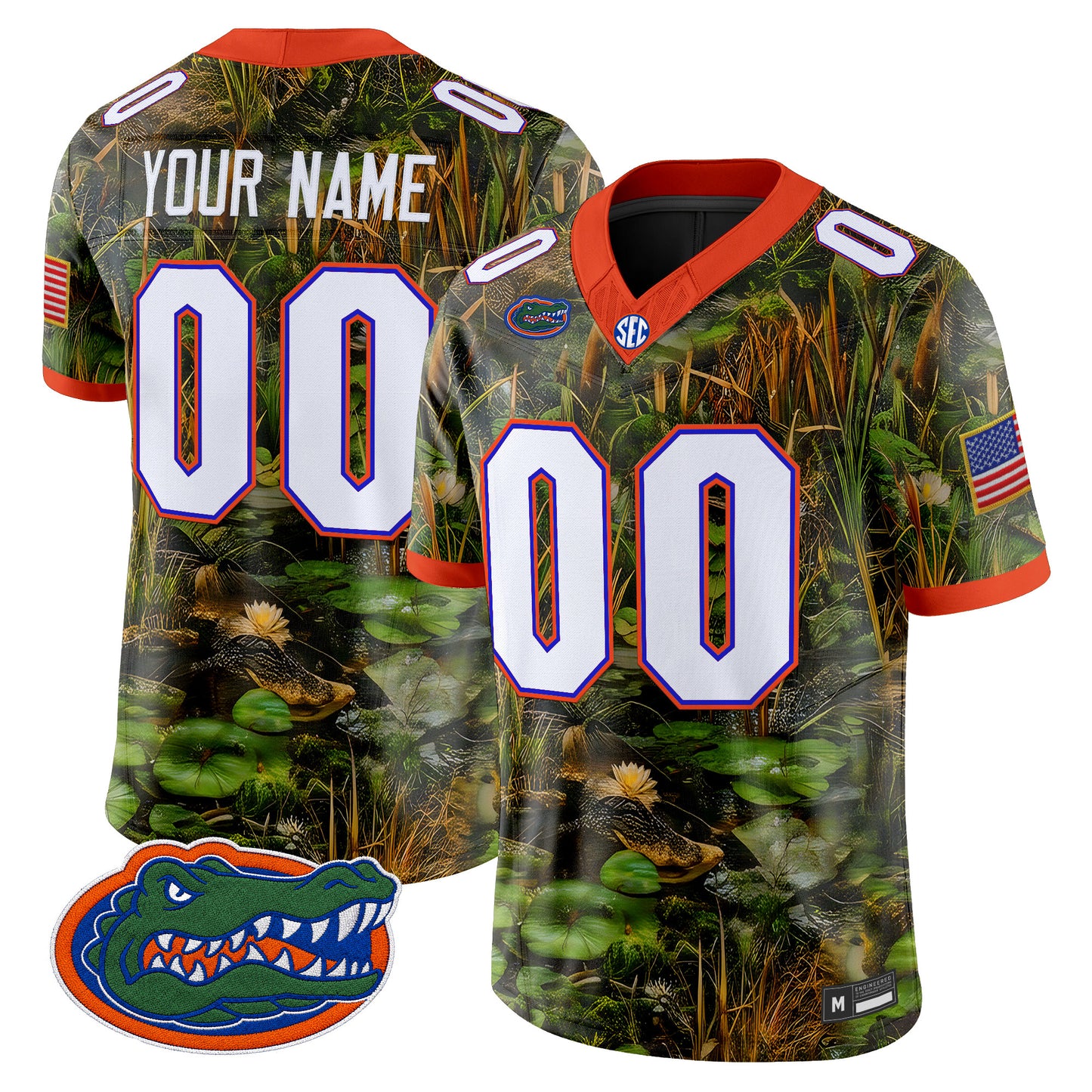 Florida Gators Camouflage Edition 2026 Vapor Limited Custom Jersey -  Stitched