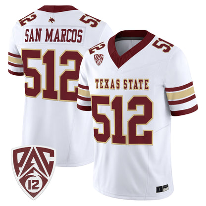 Texas State Bobcats 2026 Vapor Limited Jersey - Stitched