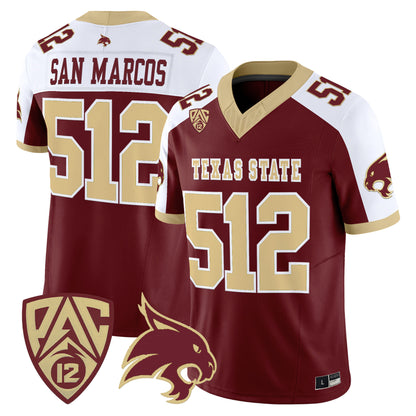 Texas State Bobcats 2026 Vapor Limited Jersey - Stitched