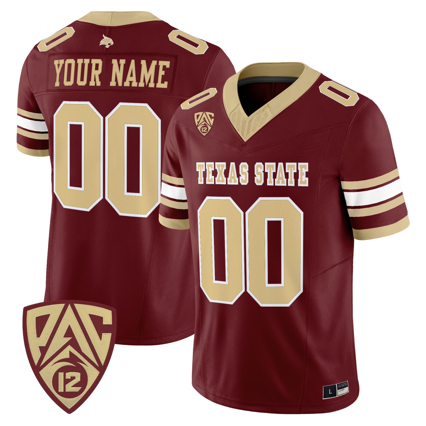 Texas State Bobcats 2026 Vapor Limited Custom Jersey - Stitched