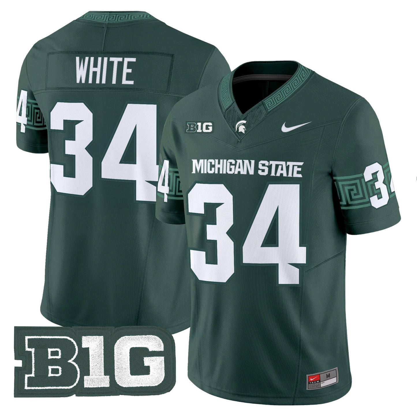  Michigan State Spartans 2026 Vapor Limited Jersey - Stitched