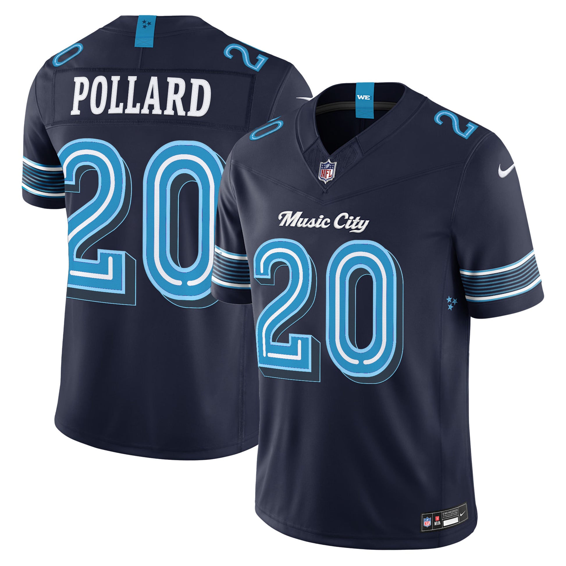 Tennessee Titans 2026 "Rivalries" Vapor Limited Jersey - All Stitched