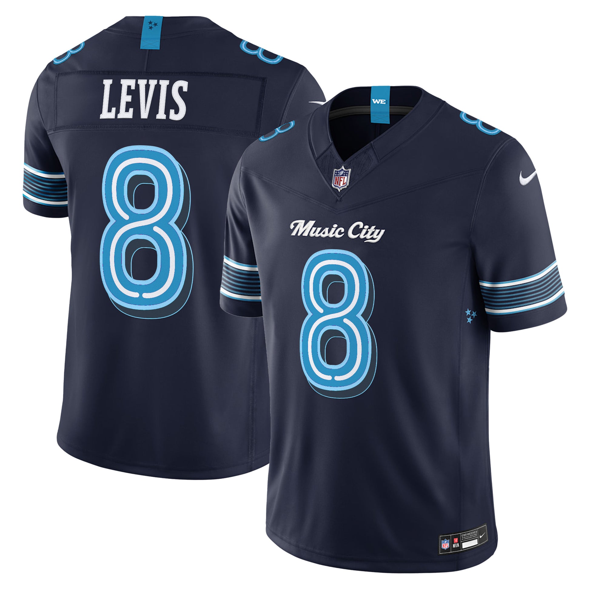 Tennessee Titans 2026 "Rivalries" Vapor Limited Jersey - All Stitched