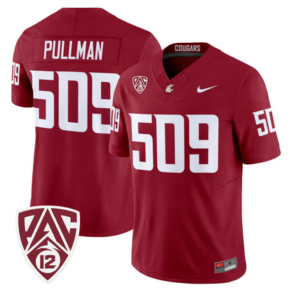 Men's Washington State Cougars 2026 Vapor Limited Jersey - All Stitched