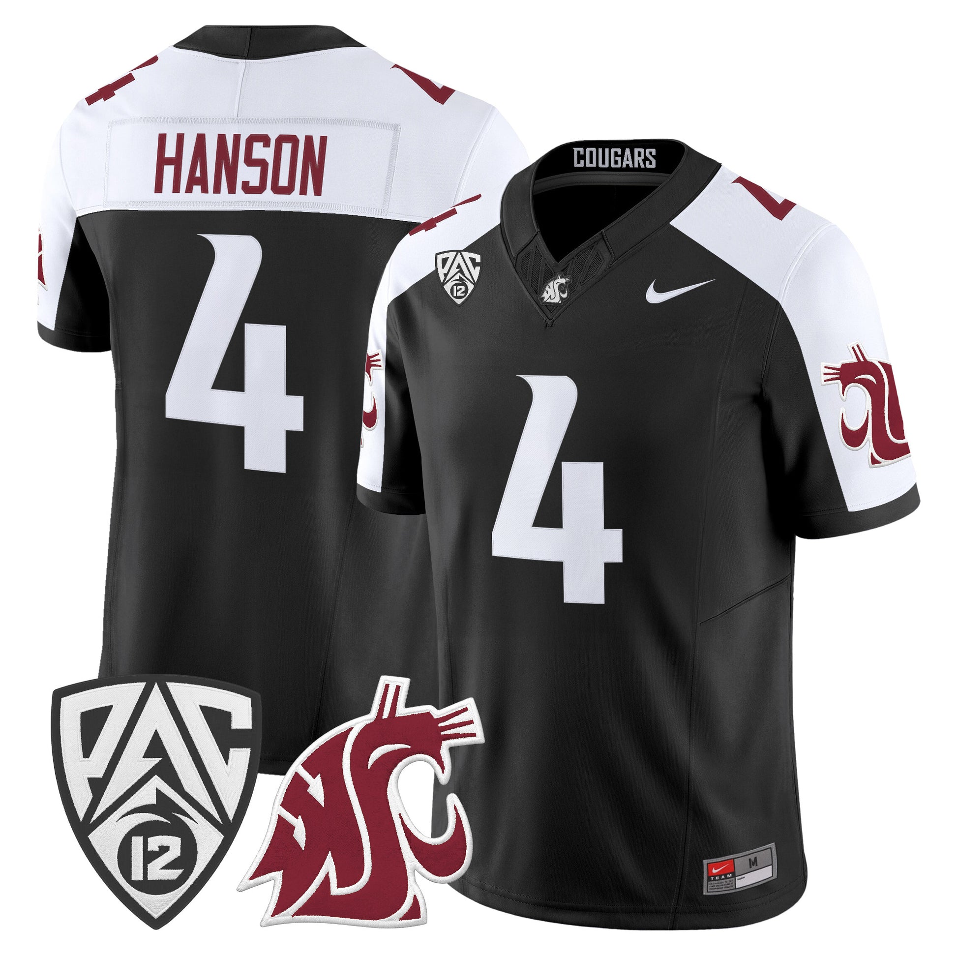 Men's Washington State Cougars 2026 Vapor Limited Jersey - All Stitched