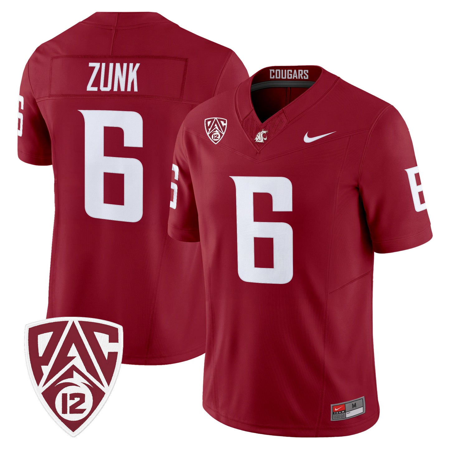 Men's Washington State Cougars 2026 Vapor Limited Jersey - All Stitched