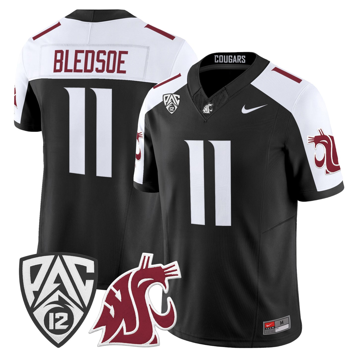 Men's Washington State Cougars 2026 Vapor Limited Jersey - All Stitched