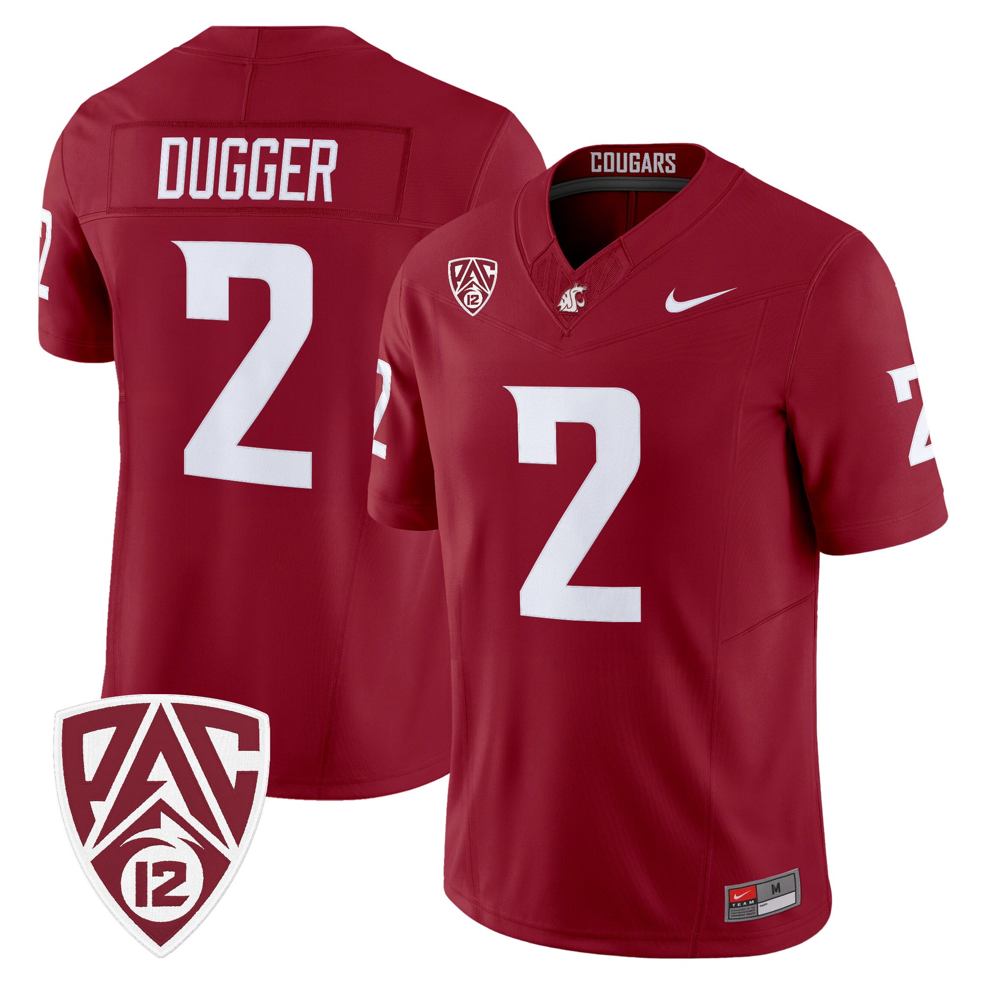Men's Washington State Cougars 2026 Vapor Limited Jersey - All Stitched