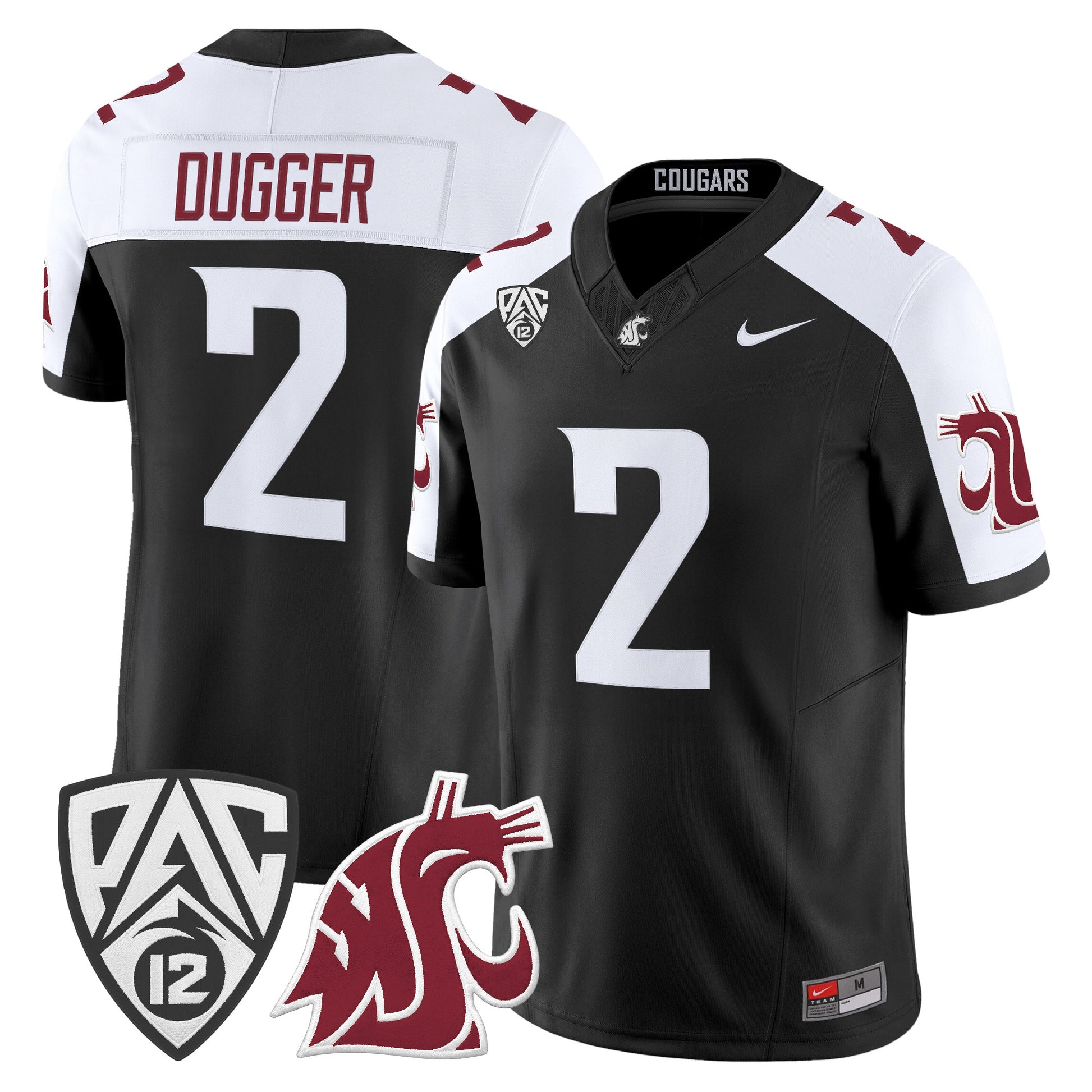 Men's Washington State Cougars 2026 Vapor Limited Jersey - All Stitched