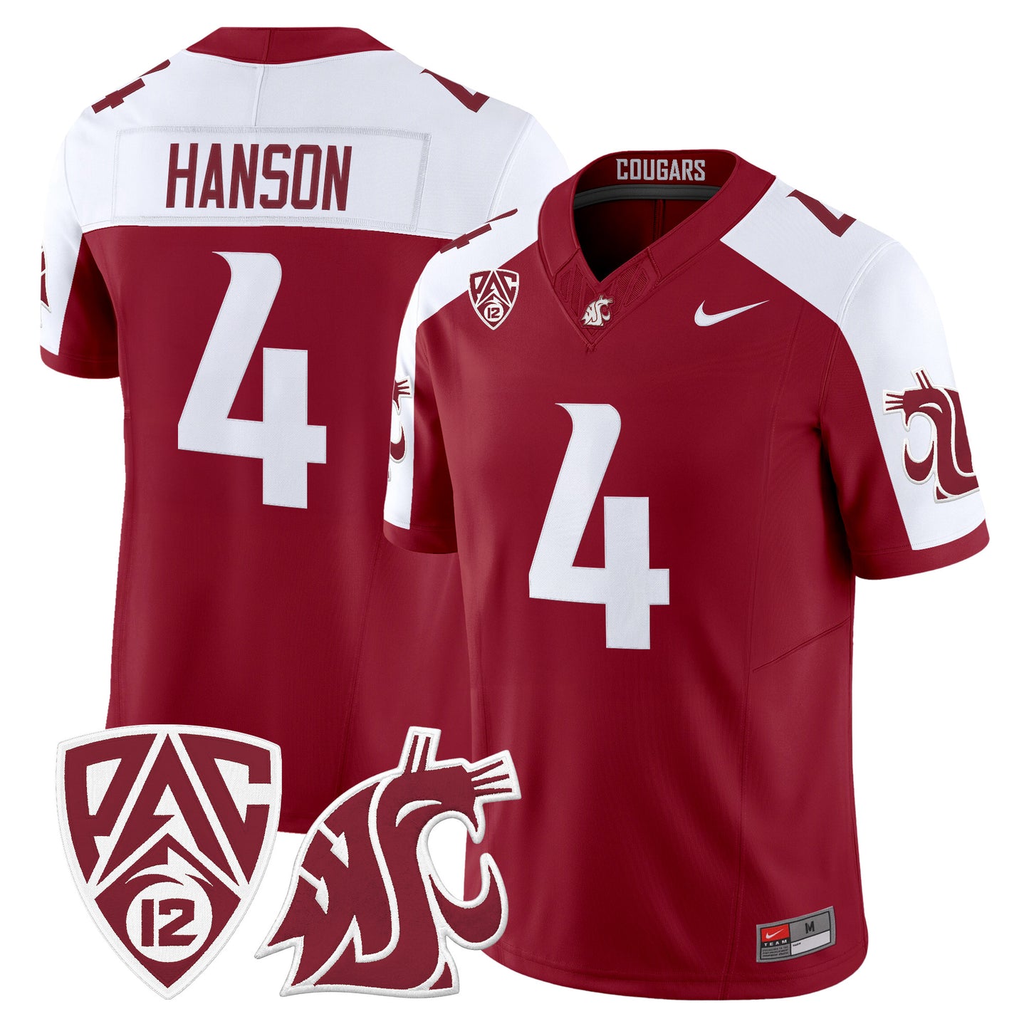 Men's Washington State Cougars 2026 Vapor Limited Jersey - All Stitched