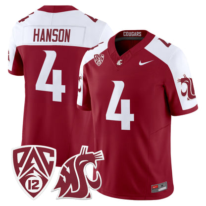 Men's Washington State Cougars 2026 Vapor Limited Jersey - All Stitched