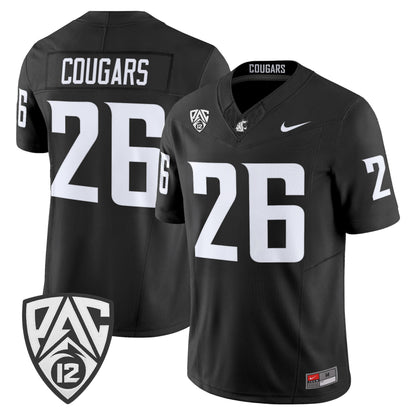 Men's Washington State Cougars 2026 Vapor Limited Jersey - All Stitched