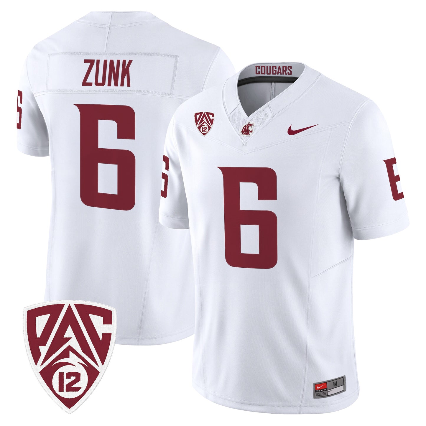 Men's Washington State Cougars 2026 Vapor Limited Jersey - All Stitched