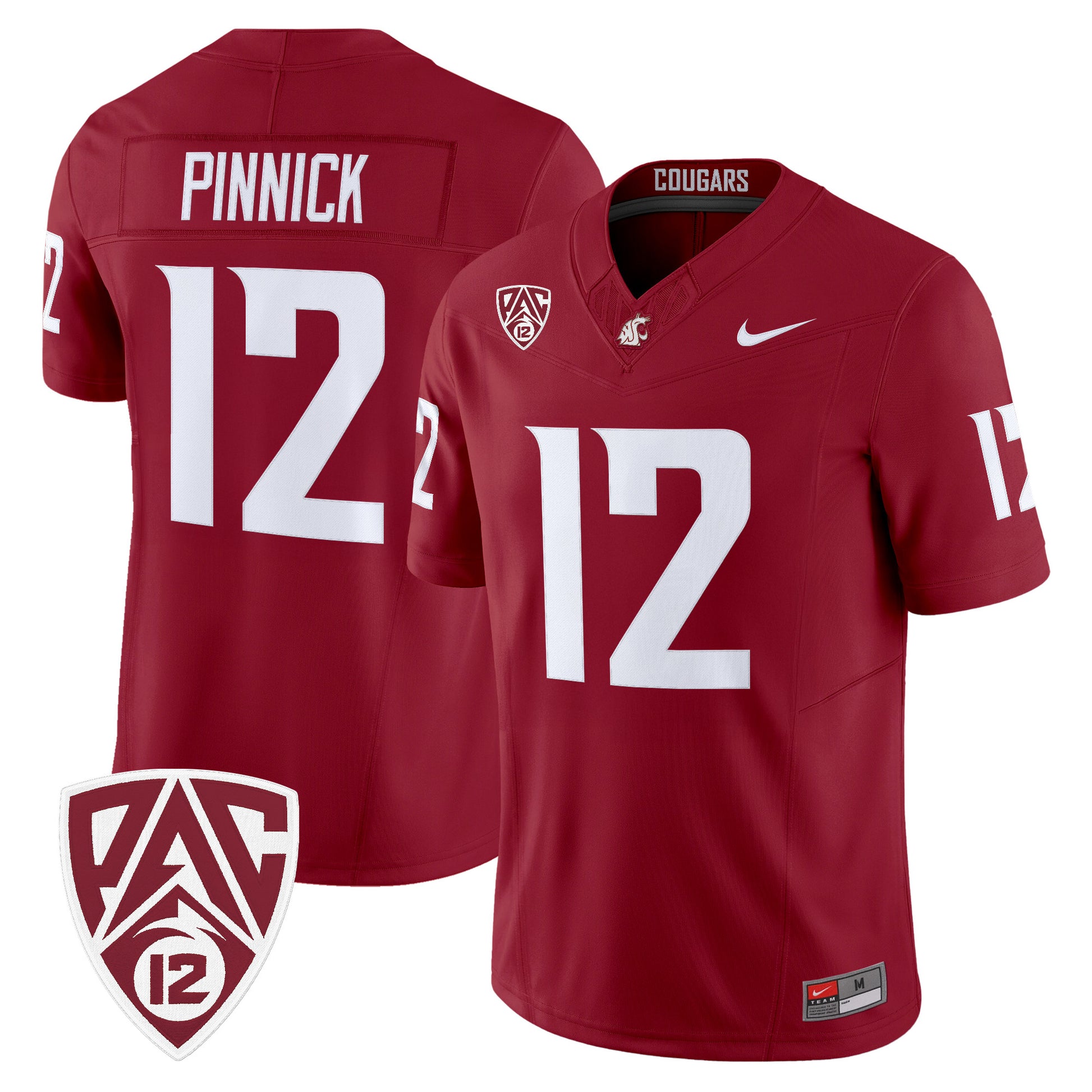 Men's Washington State Cougars 2026 Vapor Limited Jersey - All Stitched
