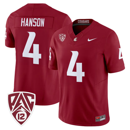 Men's Washington State Cougars 2026 Vapor Limited Jersey - All Stitched