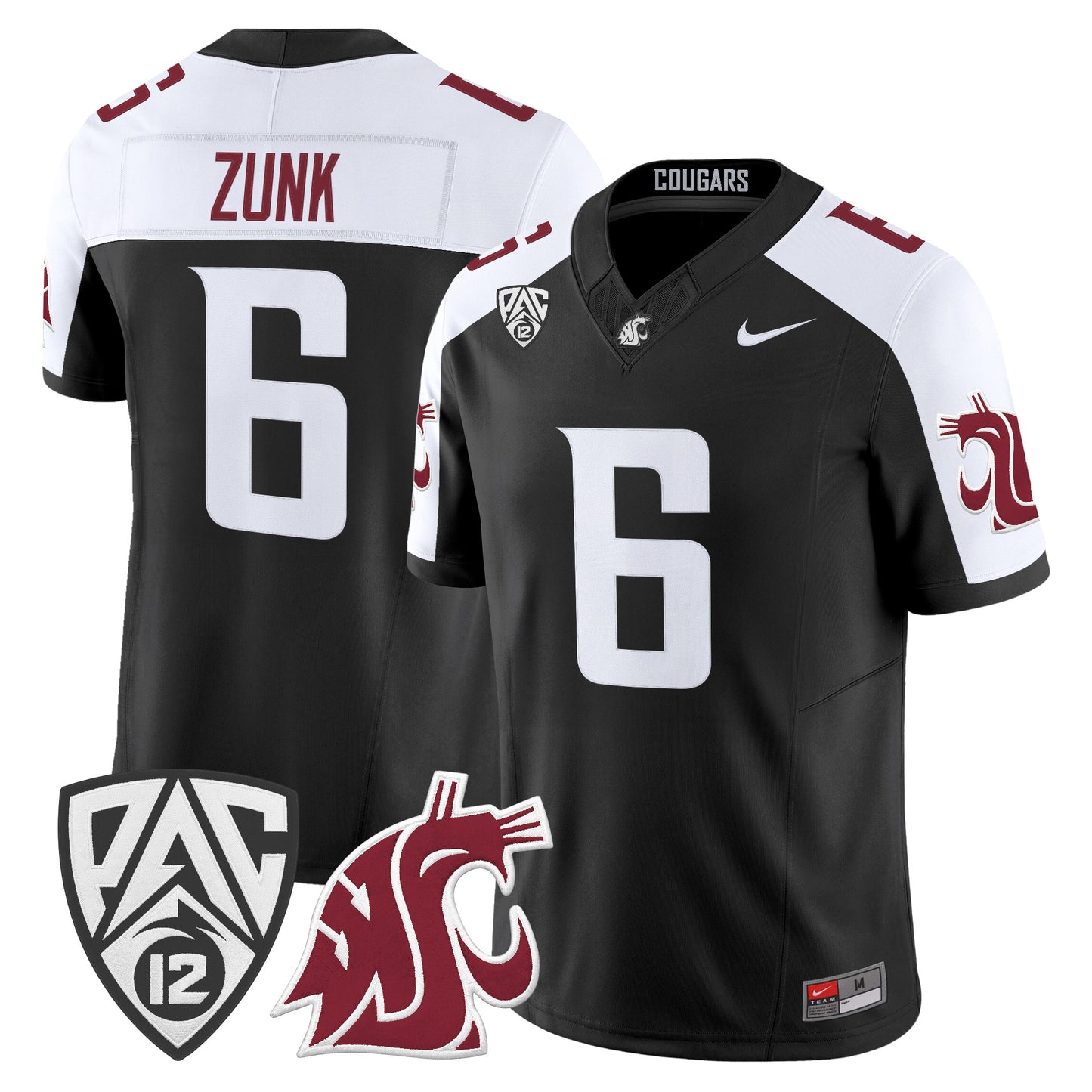 Men's Washington State Cougars 2026 Vapor Limited Jersey - All Stitched