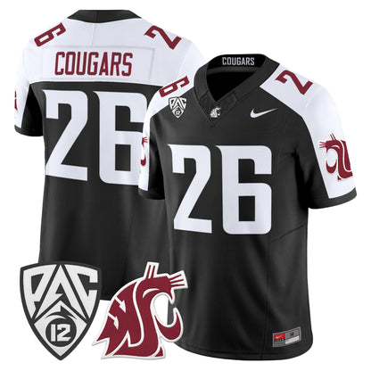 Men's Washington State Cougars 2026 Vapor Limited Jersey - All Stitched