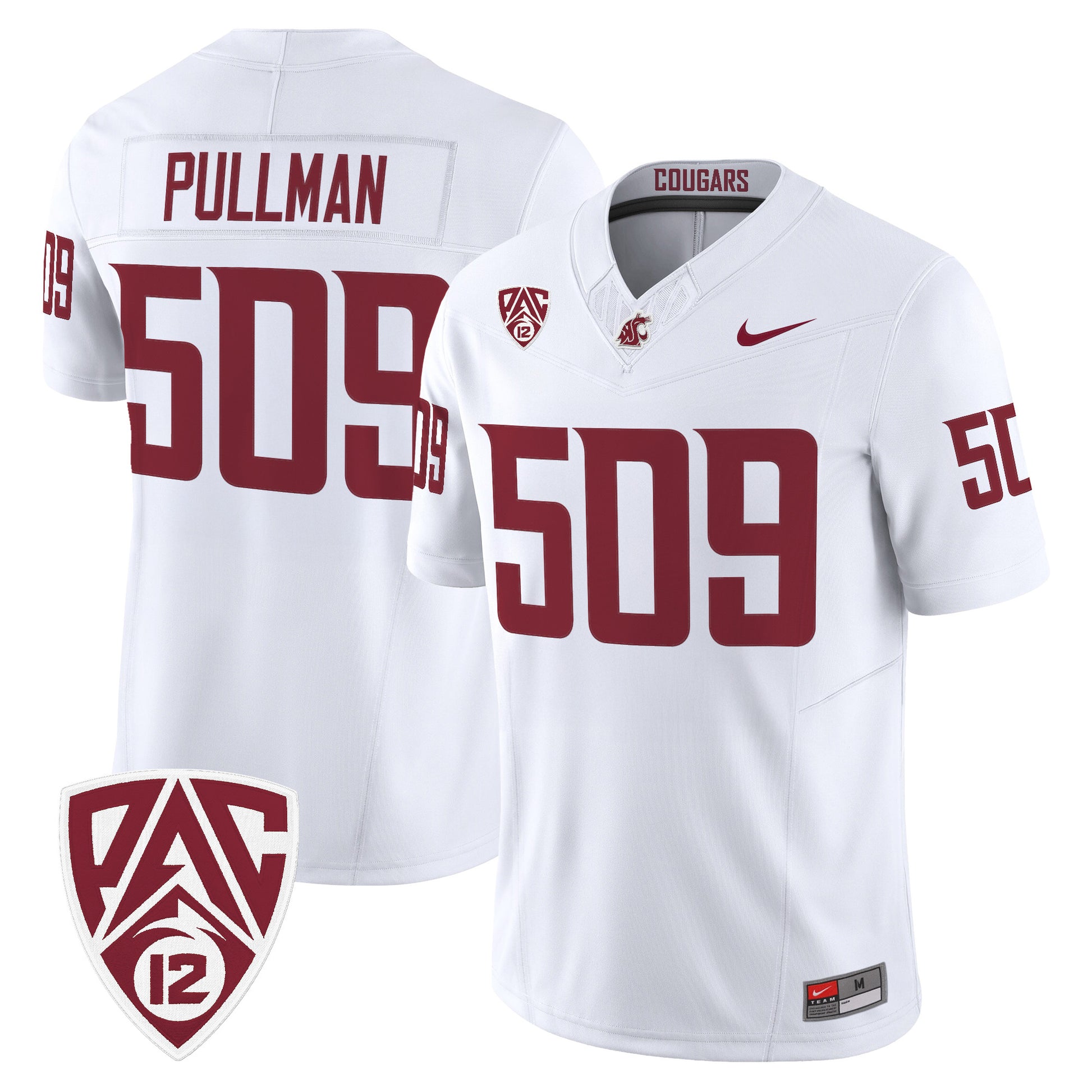 Men's Washington State Cougars 2026 Vapor Limited Jersey - All Stitched