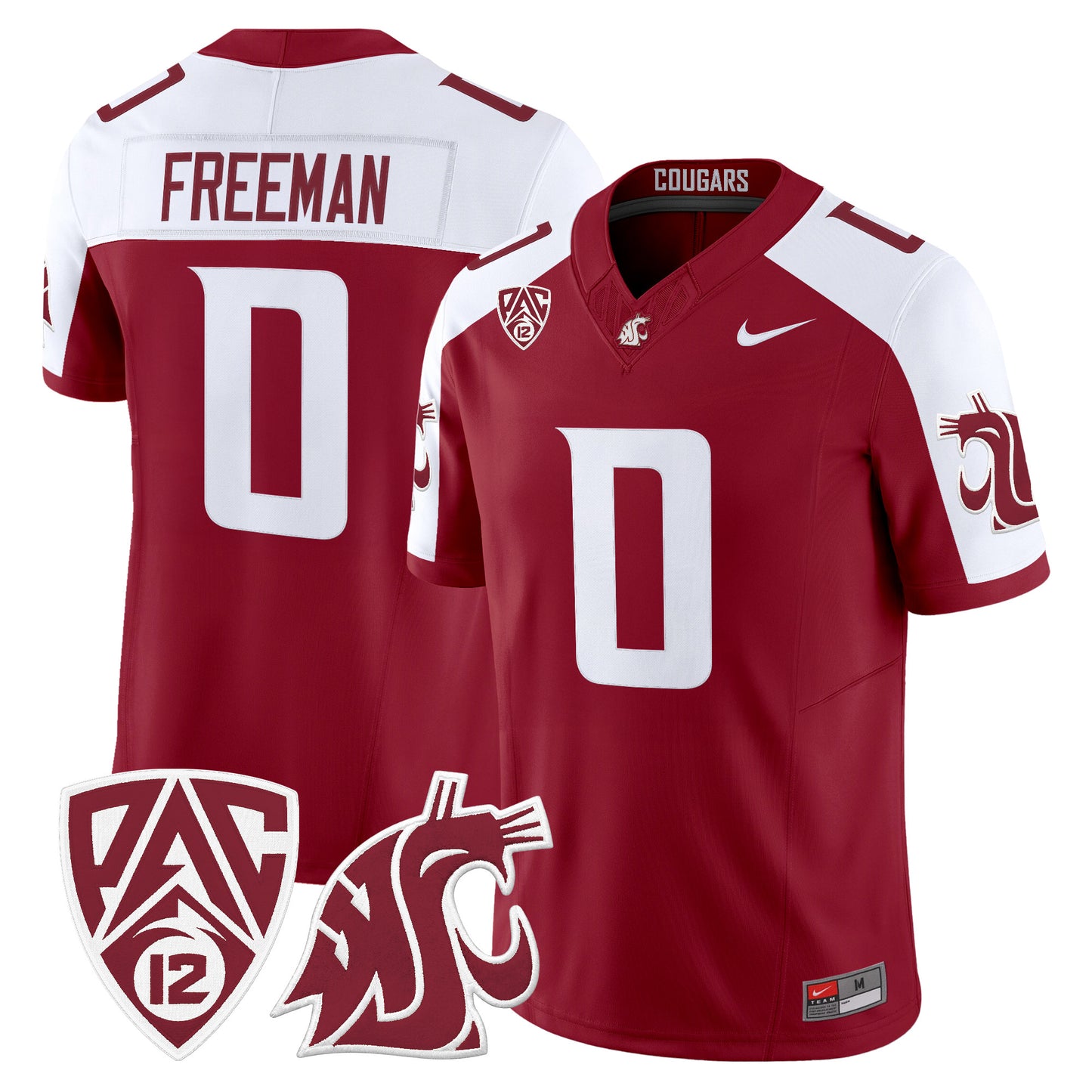 Men's Washington State Cougars 2026 Vapor Limited Jersey - All Stitched