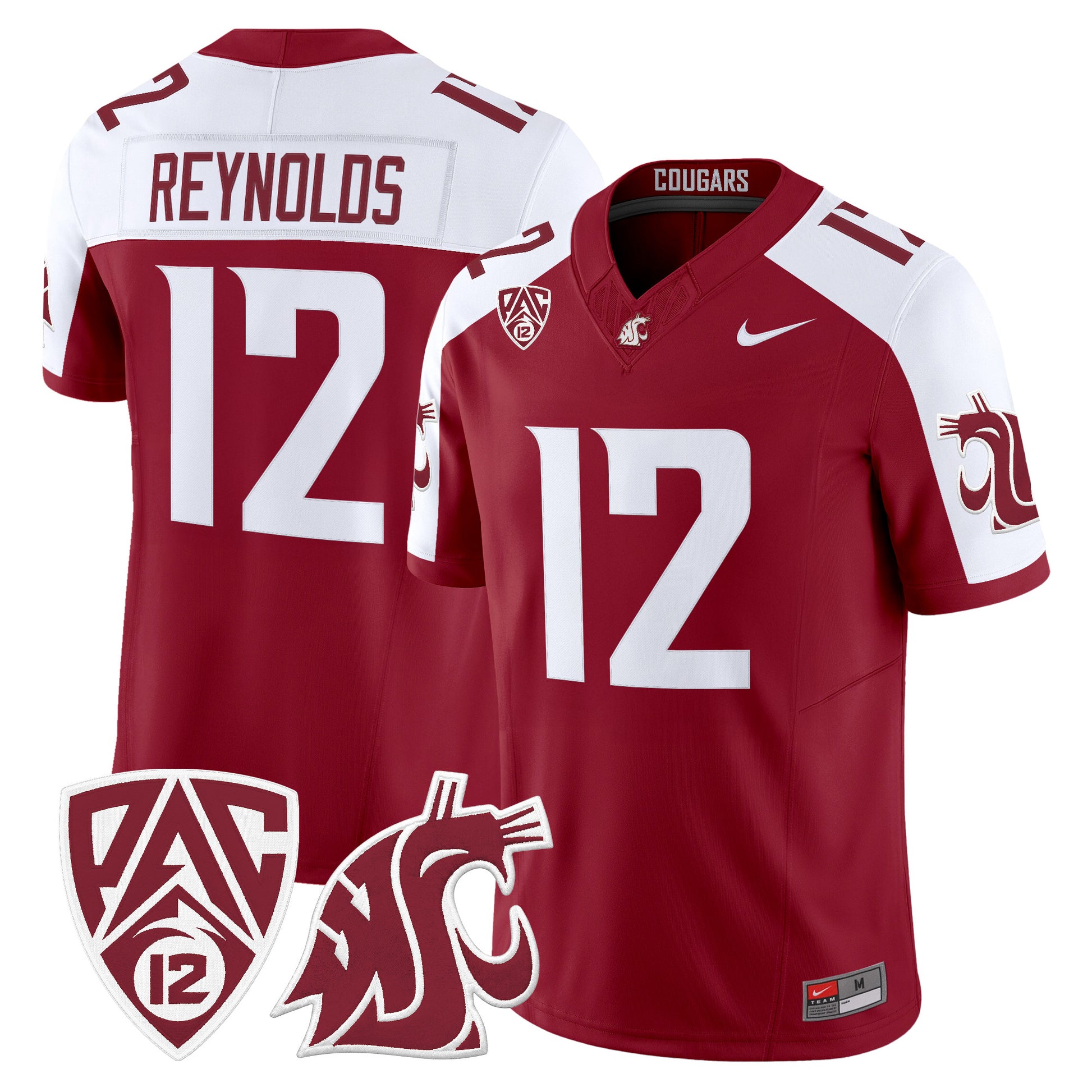 Men's Washington State Cougars 2026 Vapor Limited Jersey - All Stitched