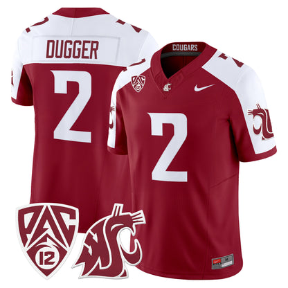Men's Washington State Cougars 2026 Vapor Limited Jersey - All Stitched