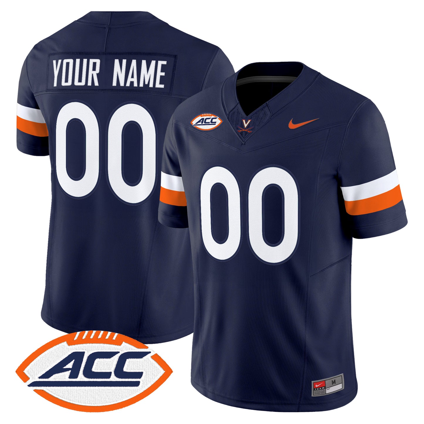 Virginia Cavaliers 2026 Vapor Limited Custom Jersey - Stitched