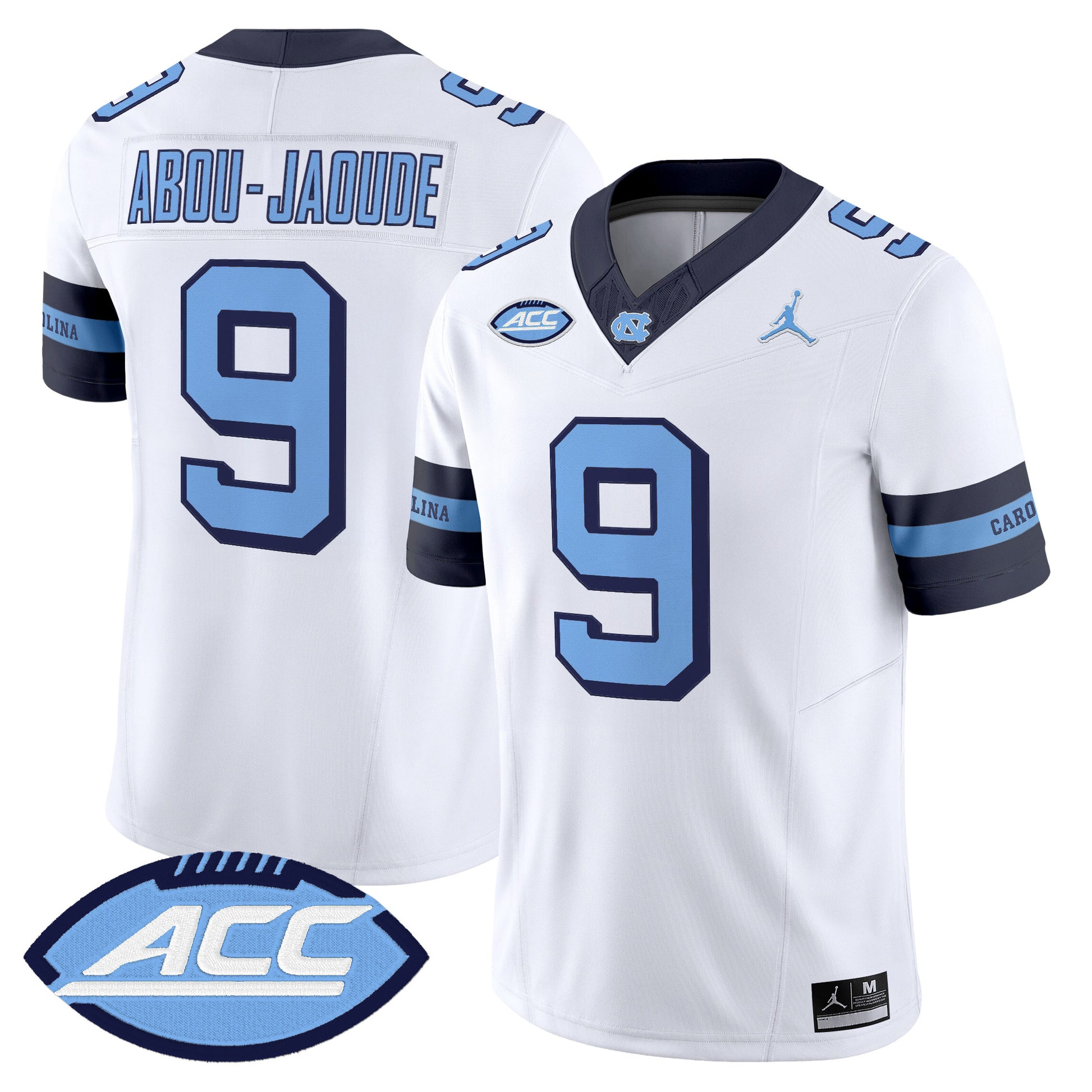 North Carolina Tar Heels Throwback Vapor Limited Jersey - Stitched