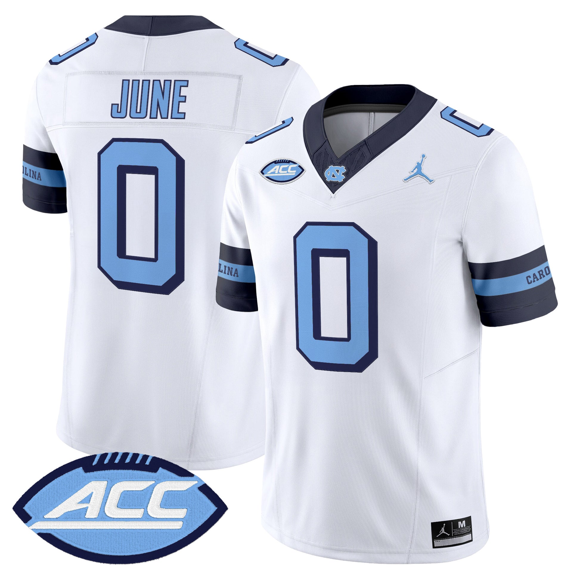 North Carolina Tar Heels Throwback Vapor Limited Jersey - Stitched