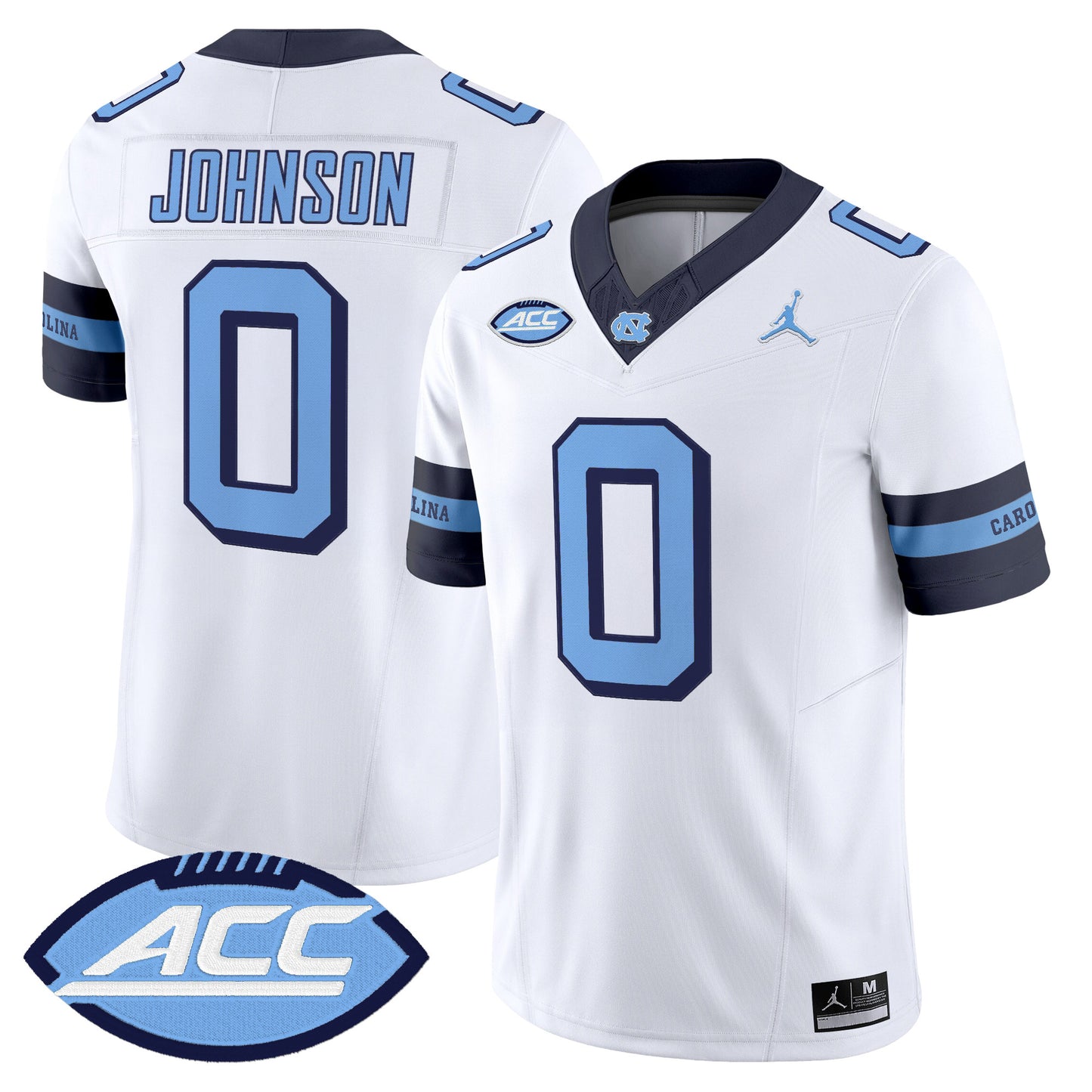 North Carolina Tar Heels Throwback Vapor Limited Jersey - Stitched