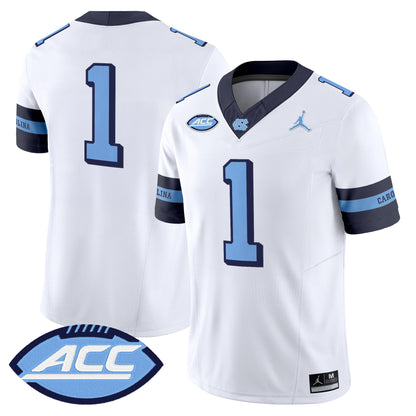 North Carolina Tar Heels Throwback Vapor Limited Jersey - Stitched